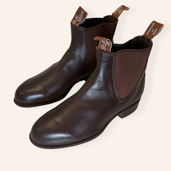 Brown Chelsea Boots R. M. Williams Comfort Craftsman - Picture 1 of 11
